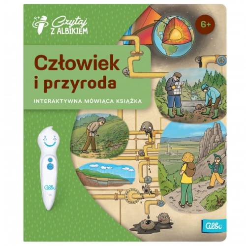 CZYTAJ Z ALBIKIEM CZŁOWIEK I PRZYRODA KSIĄŻKA ALBI 6+ ForKids - dla