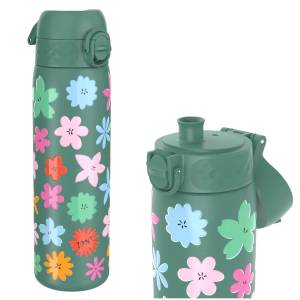 ION8 bidon sportowy stalowy butelka 600 ml / Floral