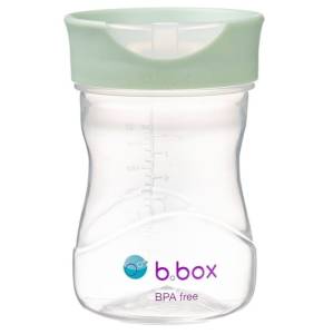 B.box kubek treningowy do nauki picia 240 ml / Szałwiowy