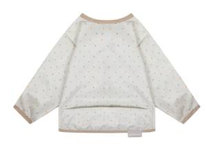 Piapimo śliniak fartuszek z długim rękawem 6M+ / Foresta Beige