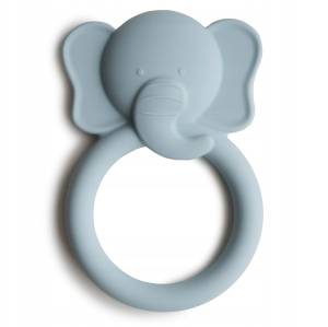 Mushie silikonowy gryzak na ząbkowanie Słoń