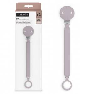 Suavinex klips do smoczka zawieszka silikonowa Wonder Lavender
