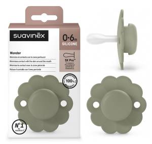 Suavinex smoczek fizjologiczny silikonowy Wonder SX PRO 0-6M 1 szt 