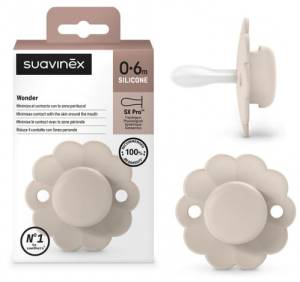 Suavinex smoczek fizjologiczny silikonowy Wonder SX PRO 0-6M 1 szt 
