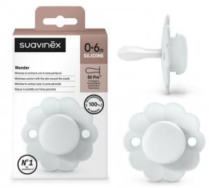 Suavinex smoczek fizjologiczny silikonowy Wonder SX PRO 0-6M 1 szt 