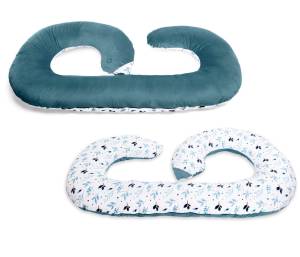 Yoonco poduszka ciążowa dla kobiet w ciąży kojec XL Berry