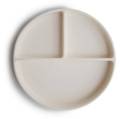 talerzyk silikonowy z przyssawką trójdzielny ivory mushie 810052464251 2.jpg