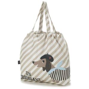 La Millou Shopper Bag uniwerslana torba na ramie roz. L / Pierre The Dog