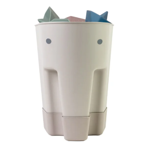 Shnuggle pojemnik na zabawki kąpielowe / Ellie Taupe