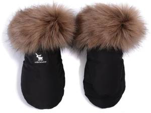 Cottonmoose rękawiczki ocieplacz dłoni do wózka / Black