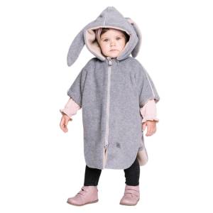 Patulove ponczo samochodowe dla dzieci roz. M 2-5 lat / Bunny Beige