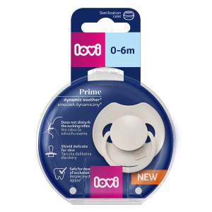 Lovi smoczek silikonowy uspokajający dynamiczny Prime 0-6M 1 szt. 34/400