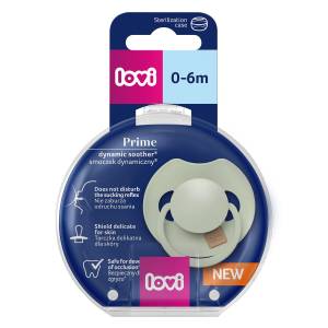Lovi smoczek silikonowy uspokajający dynamiczny Prime 0-6M 1 szt. 34/412