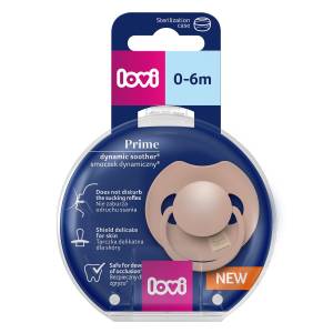 Lovi smoczek silikonowy uspokajający dynamiczny Prime 0-6M 1 szt. 34/405
