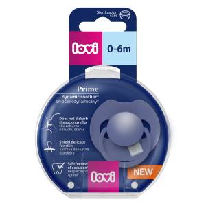Lovi smoczek silikonowy uspokajający dynamiczny Prime 0-6M 1 szt. 34/417