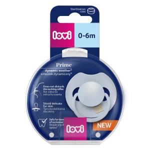 Lovi smoczek silikonowy uspokajający dynamiczny Prime 0-6M 1 szt. 34/416