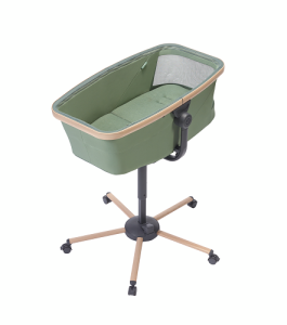 Maxi Cosi Alba - łóżeczko, krzesełko do karmienia i leżaczek 3w1 Beyond Green