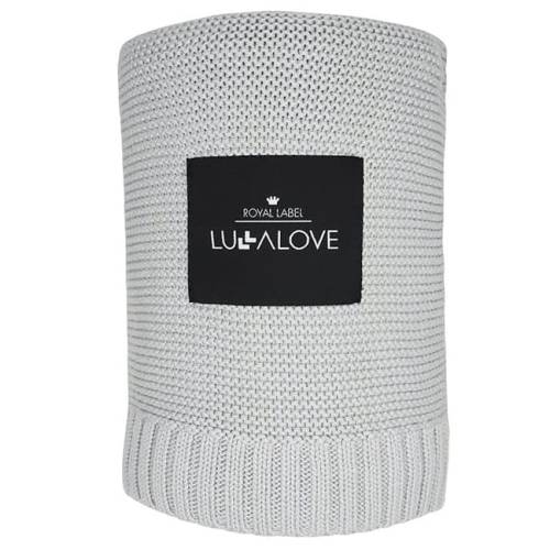 koc bambusowy 80x100 gray bamboo knit lullalove 5902633250386 1.jpg