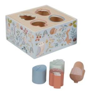 Little Dutch drewnianu sorter kształtów Forest Friends FSC 18M+