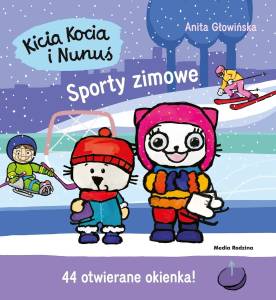 KSIĄŻECZKA Kicia Kocia i Nunuś. Sporty zimowe