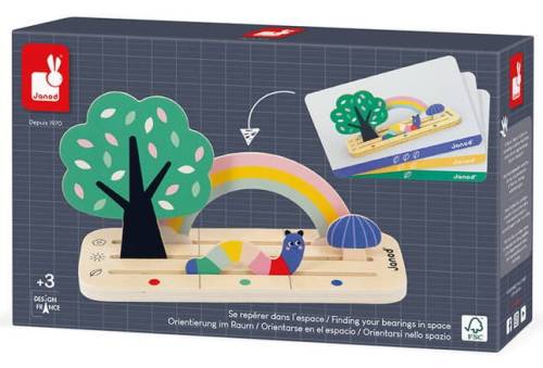 05077 Janod Drewniana układanka Orientacja w przestrzeni Ogród 3+ 3700217350772 (1).jpg