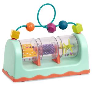 B.Toys Stacja multiaktywna przeplatanka zabawka sensoryczna 6M+