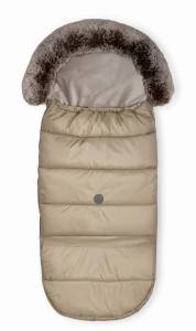 YOONCO CIEPŁY ZIMOWY ŚPIWOREK DO WÓZKA SPACERÓWKI REGULOWANA DŁUGOŚĆ TAUPE