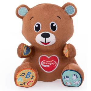 Dumel Discovery Przyjaciel Miś interaktywna zabawka mówi po polsku 12M+