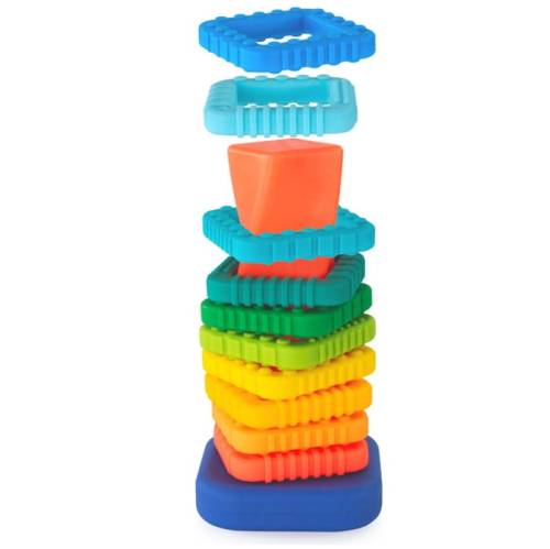 Zakręcona wieża z klocków zabawka sensoryczna 12M+ sassy 037977809640 (1).jpg