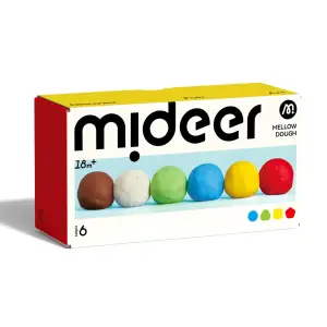 mideer Ciastolina (6 kolorów)