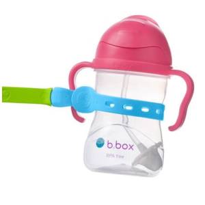 B.Box silikonowa smycz do bidonu ze słomką  / Ocean Breeze