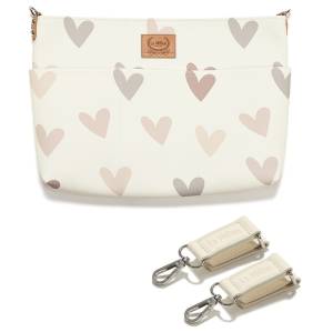 La Millou Organizer Ferria do wózka torba / Heartbeat Beige