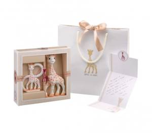 Sophie de Vulli Gryzak zestaw narodzinowy , babyshower