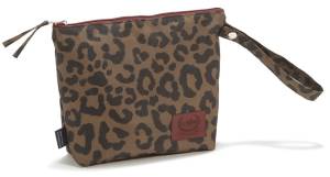 La Millou kosmetyczka wodoodporna roz. S szaszetka / Leopard Choco