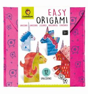 LUDATTICA EASY ORIGAMI – zestaw kreatywny – JEDNOROŻCE origami