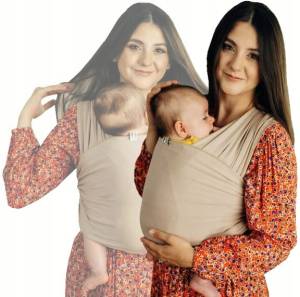Chusta elastyczna LennyLamb - Nude Beige (5 m.)