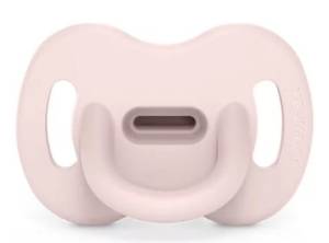SUAVINEX Smoczek 100 % silikonowy fizjologiczny SX Pro | 6-18m |różowy | Colour Essence 