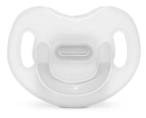 SUAVINEX SMOCZEK 100% SILIKONOWY 6-18M ANATOMICZNY SX PRO COLOUR ESSENCE TRANSPARENTNY 