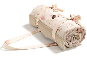 La Millou koc piknikowy velvet roz. XL 145x170 cm / Ballerine