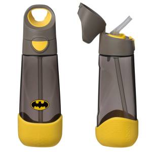 B.Box butelka na wodę ze słomką tritanowa bidon 600 ml / Batman