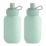 Mushie Silikonowe Saszetki na Mus – 2 pak – CAMBRIDGE BLUE