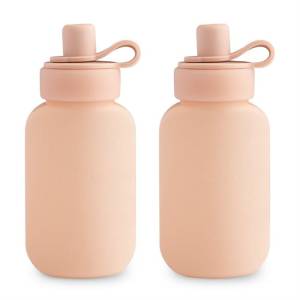 Mushie Silikonowe Saszetki na Mus – 2 pak – blush