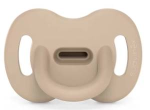 SUAVINEX Smoczek 100 % silikonowy fizjologiczny SX Pro | 0-6m | BEŻOWY | Colour Essence   