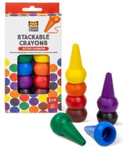 Tiger Tribe Kredki Modułowe - Retro Tęcza