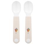 MEPAL MIO PIERWSZE SZTUĆCE ŁYŻECZKI DZIECIECE 2szt  SUNSHINE & RAINBOW