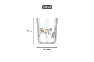 Mepal Mio szklanka kubek dziecięcy 250 ml / Little Dutch Sunshine & rainbow