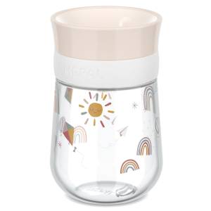 MEPAL MIO KUBEK TRENINGOWY DO NAUKI PICIA 300 ml SUNSHINE & RAINBOW