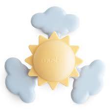 Mushie Spinner Sensoryczny z Przyssawką - SUNSHINE