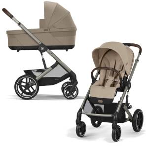 Cybex Balios S Lux 2.0 wózek dziecięcy zestaw 2w1 / Almond Beige