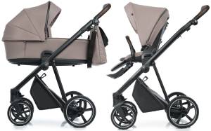 Roan IVI 2.0 wózek dziecięcy głęboko spacerowy zestaw 2w1 / Cocoa